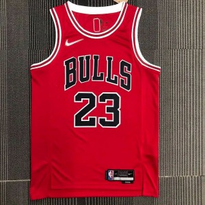 Men's Michael Jordan Red Team Jersey - 75th Anniversary Edition